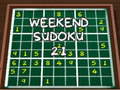 Játék Weekend Sudoku 21
