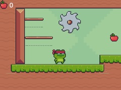 Játék Green Ninja Collects Apples