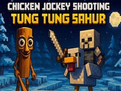 Játék Chicken Jockey Shooting Tung Tung Sahur