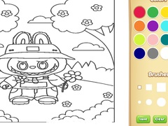 Játék Labubu Coloring Book For Kids