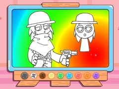 Játék Coloring Book: Sprunki Tunner