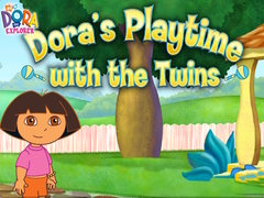 Játék Dora the Explorer Dora's Playtime with the Twins