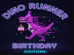 Játék Dino Runner Birthday Edition