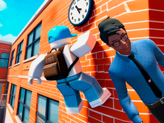 Játék School Escape: Obbie Run!