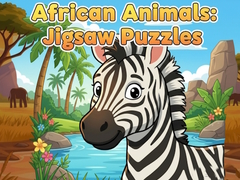 Játék African Animals: Jigsaw Puzzles