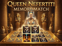 Játék Queen Nefertiti Memory Match